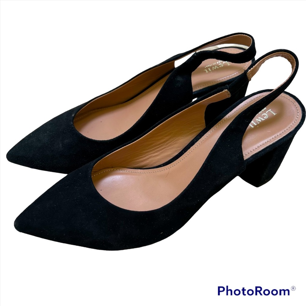 Lewit Made in Italy Slingback Block Heels 37.5
